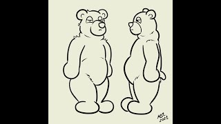 brown bear sample timelapse