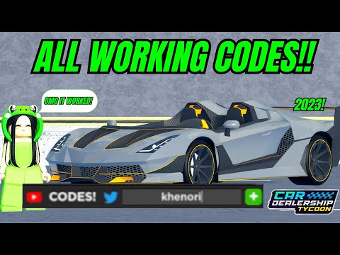 Roblox Car Dealership Tycoon Codes (December 2023) - Car Dealership Tycoon  Cash Codes - Gamer Journalist