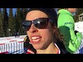 Rosie Frankowski, 2nd in 10 k skate at Sovereign Lake NorAm/SuperTour