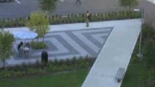 Pedestrian on the road