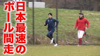 100m10秒台の男が初めて外野ノックを受けたら・・・盛大に目測誤る。