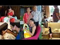 Dada Dadi k sath baby ka outing | 8000 steps after C-section