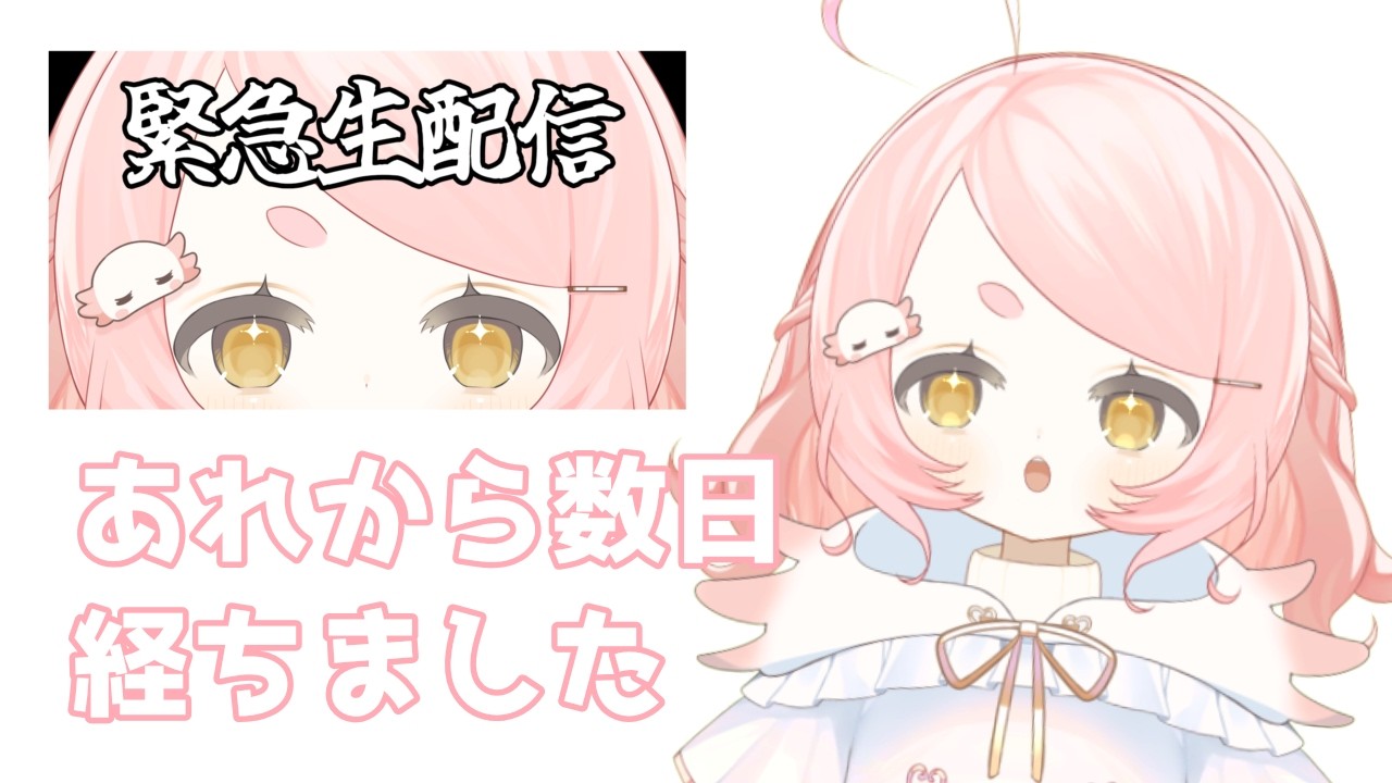 あれからだいぶ経ちましたねぇ…　#新人vtuber #めるももらいぶ