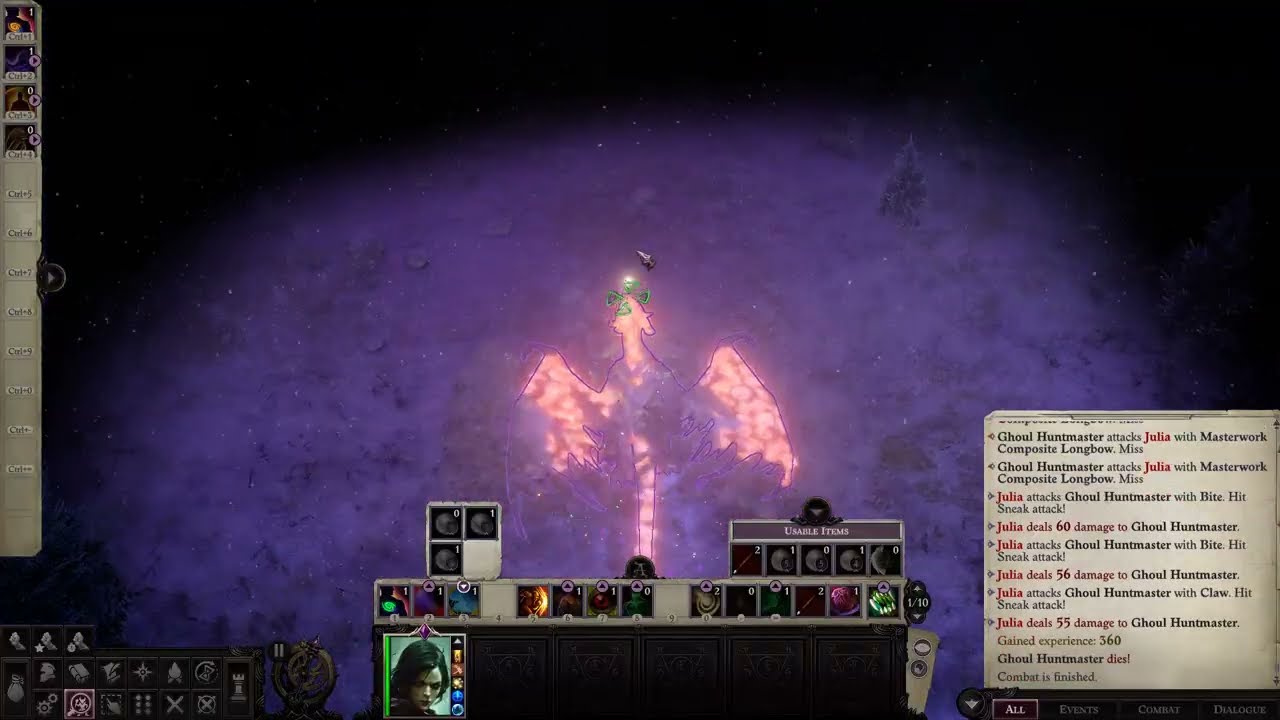 Pathfinder WotR Unfair Solo Wizard Experience part18 - Stringy Demodand and Maugla