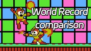 Mega Man (Rockman) Top 2 Speedruns Comparison (werking34 18:08.3 vs. COOLKID)