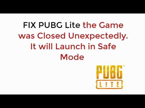 Error Pubg Lite No Abre Solucion Safe Mode Youtube