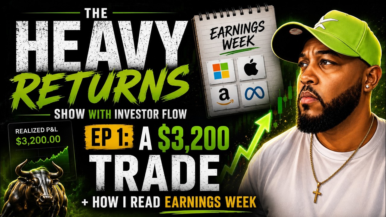 The Heavy Returns Show | EP 1: Most Beginners Read Earnings Wrong. This Trade Paid $3,200