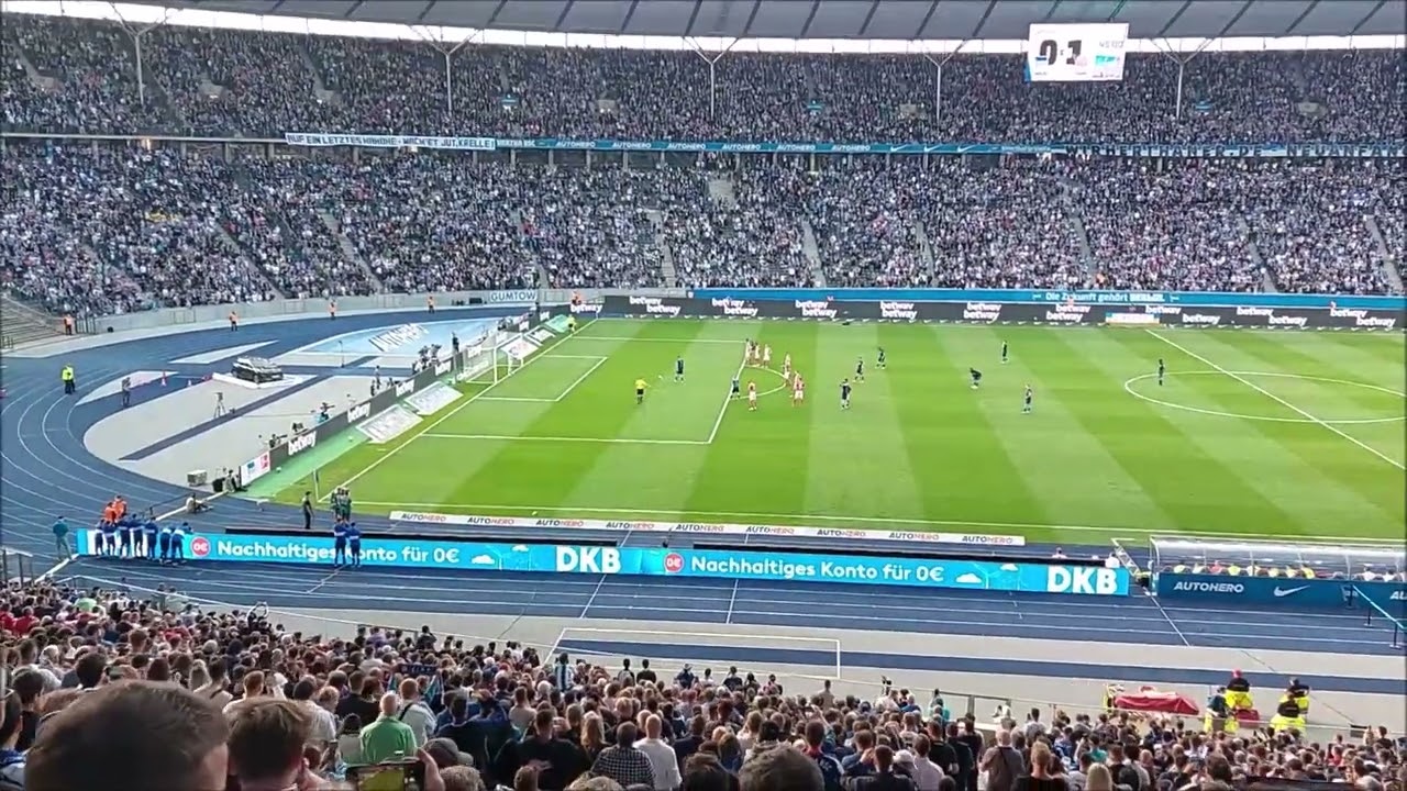 Hertha BSC - Mainz 05 | Elfmeter von Davie Selke | 07.05.2022