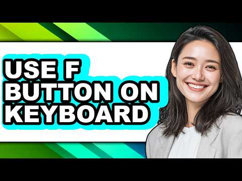 How to Use F Button on Keyboard (full Guide)