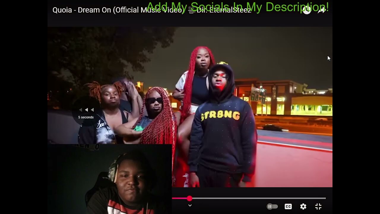 Quoia - Dream On (Official Music Video) 🎥Dir. EternalSteez ( REACTION!!! )