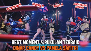 Best Moment Dan Pukulan Terbaik Pertandingan Tinju Dinar Candy Vs Pamela Safitri Next Lawan Siapa ?