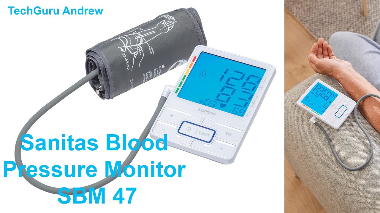 Ekstraordinær Våbenstilstand Stolpe Sanitas Blood Pressure Monitor SBM 47 REVIEW - YouTube