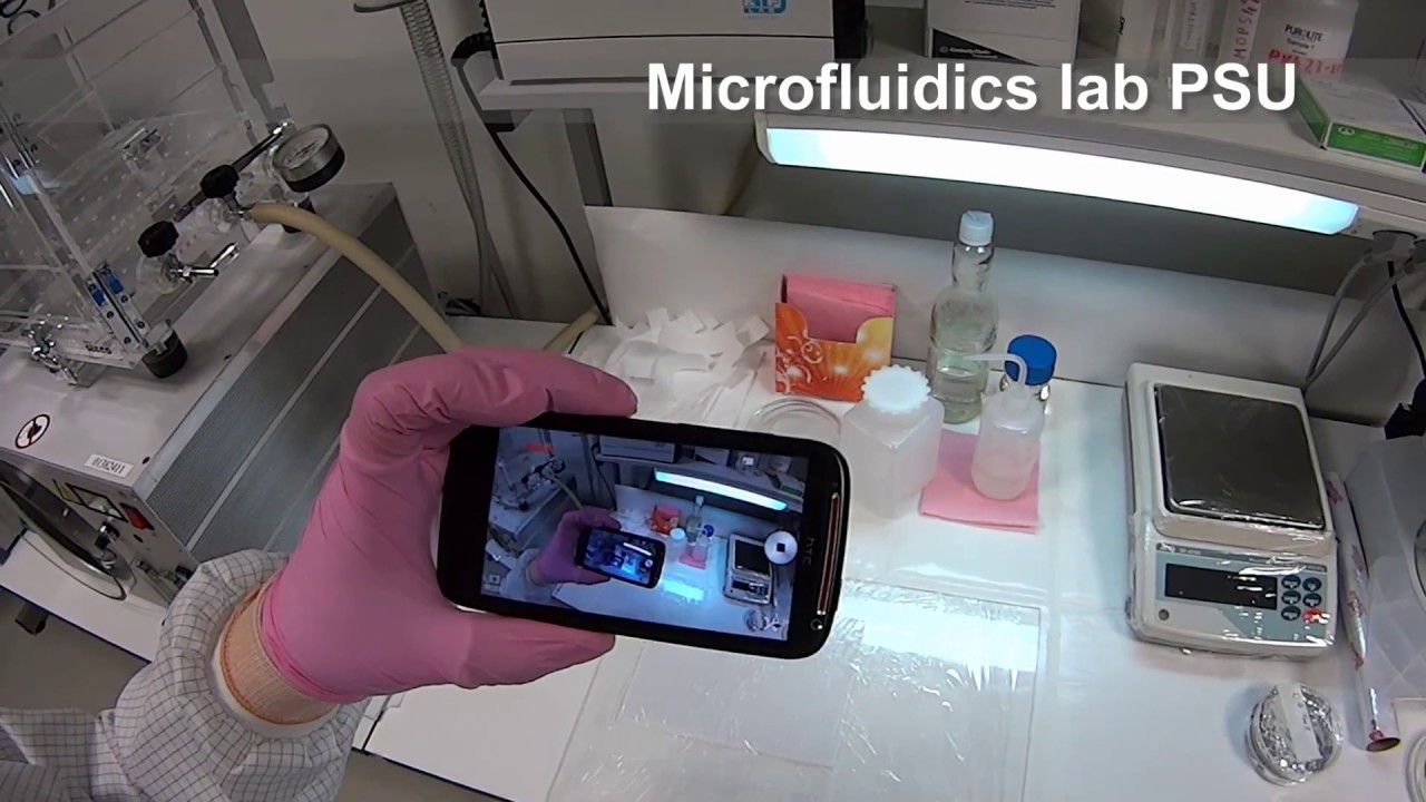 Microfluidics chip fabrication # final part