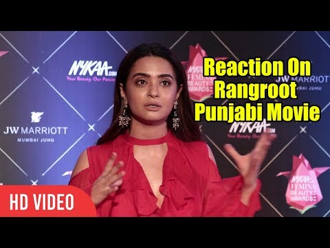 surveen-chawla-reaction-on-rangroot-|-diljit-dosanjh-|-punjabi-movie