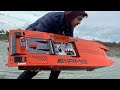 How to make mercedes amg proboat rc speed boat  using pvc foam dakota twin brushless motor rc boat