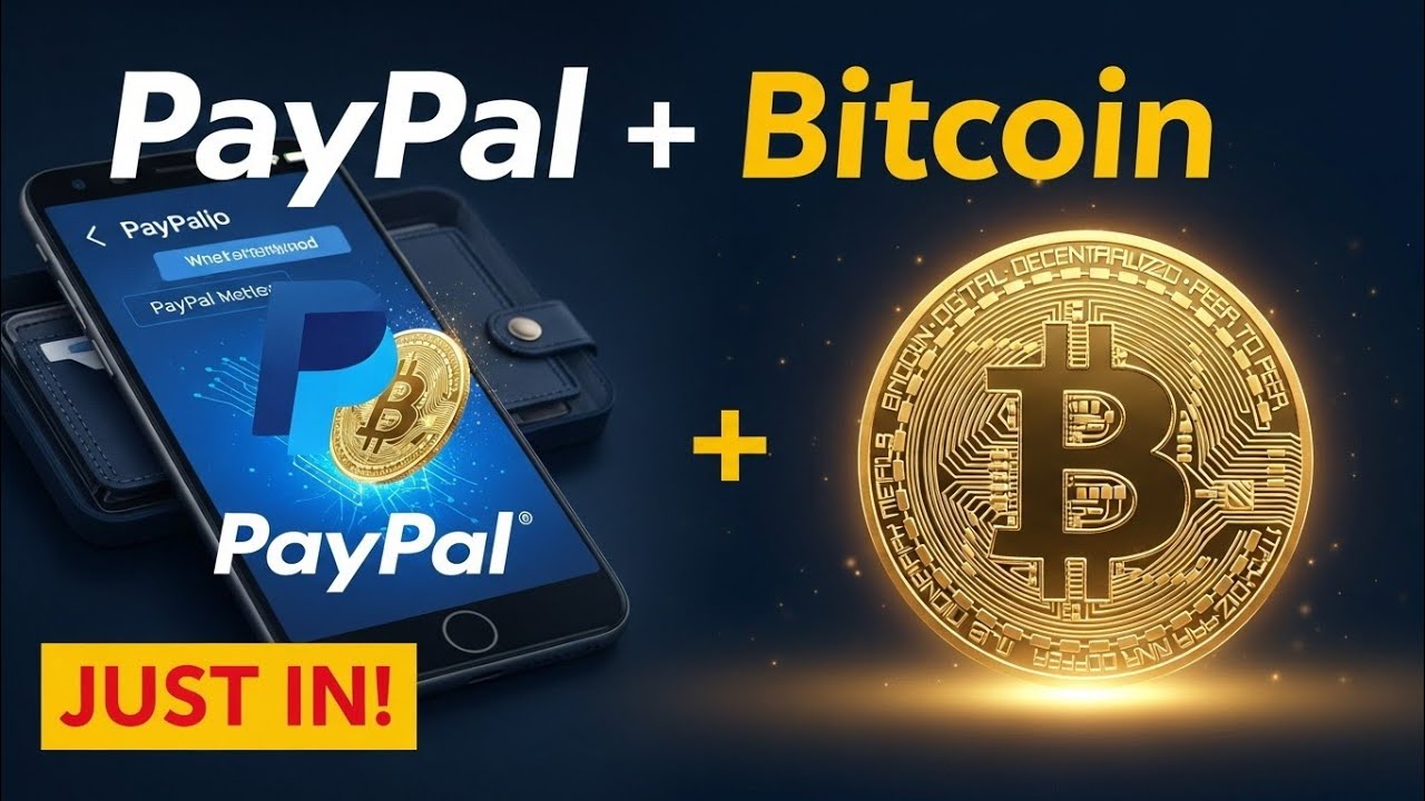 PayPal Integrates Bitcoin and Crypto into Their Peer-to-Peer (P2P) Payment  Flow - YouTube