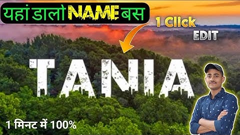 Viral Name Art Photo Editing Tutorial | Urban Jungle Font | New Trending Photo Editing in PixeILab