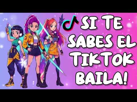 SI TE SABES EL TIKTOK BAILA 2025