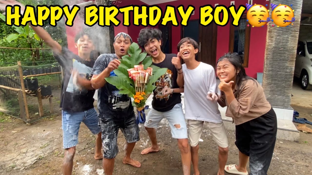 PR4NK SURPRISE ULTAH BOY || BIRTHDAY BOY KE 18