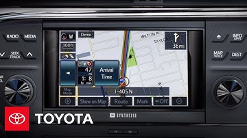 2013 Avalon How-To: Premium HDD Navigation - Estimated Arrival Time | Toyota
