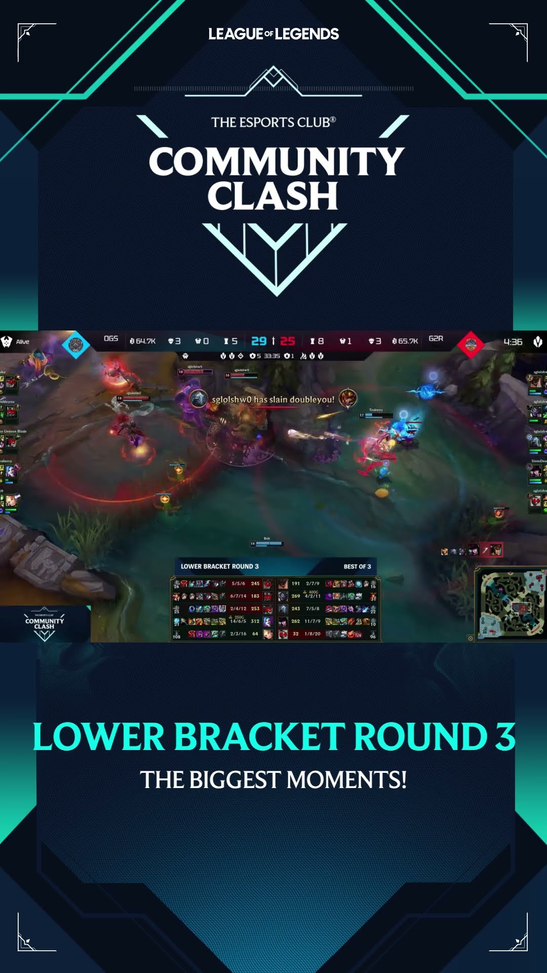Relive the Biggest Moments from TEC Community Clash’s Lower Bracket Round 3!