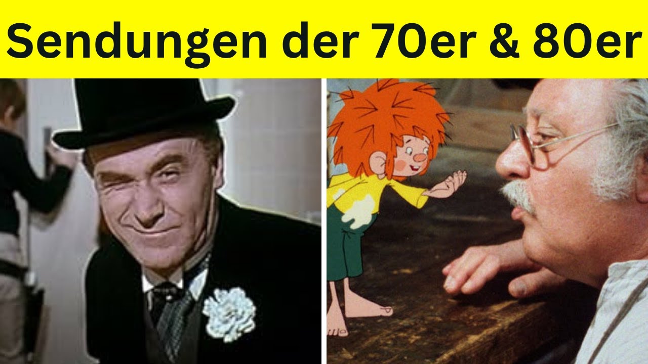 Legendäre Fernsehshows der 70er und 80er Jahre