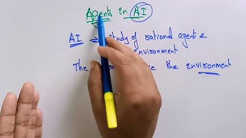Agents in AI | Part-1/2 | AI | Artificial Intelligence | Lec - 04 | Bhanu Priya