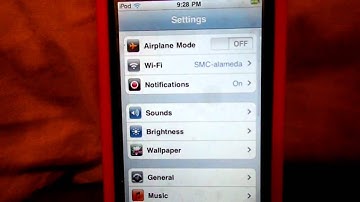 Android Lock Screen on iPod Touch