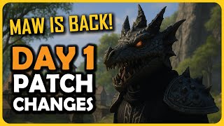 Celebrity This WAS NOT on the PTS! | Day 1 Patch Note Changes | ESO Wealth
