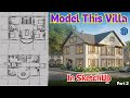 House Modelling 2D [DWG] To 3D Part 2