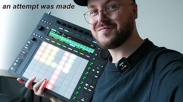 Ableton Push 3 Standalone: trying to make a song from scratch in realtime