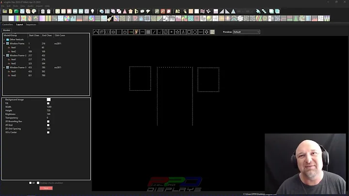Sub-model Your Windows and Door Outlines in xLights!