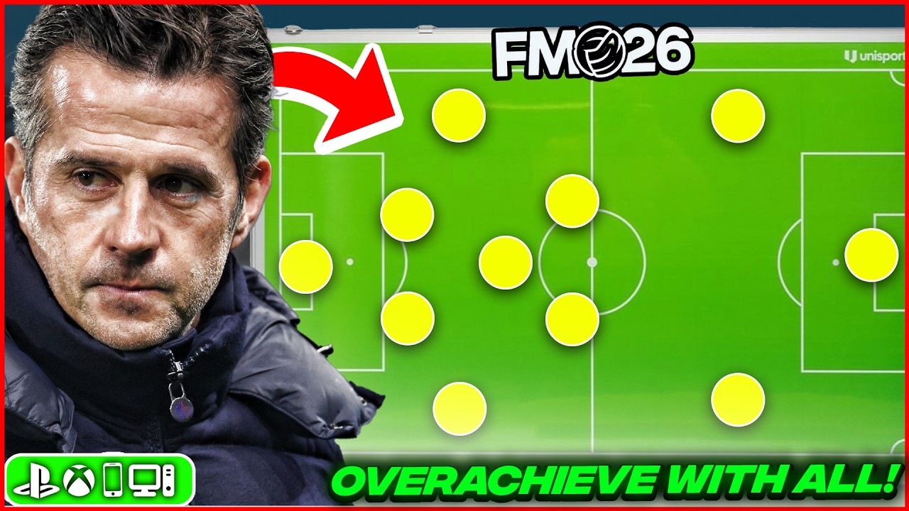 This 4-3-3 Tactic OVERACHIEVED WITH EVERY TEAM! | Best FM26 Tactics