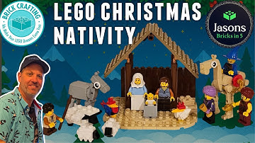 A Lego Nativity for Your Christmas Season | Brickcrafting Holiday Sets