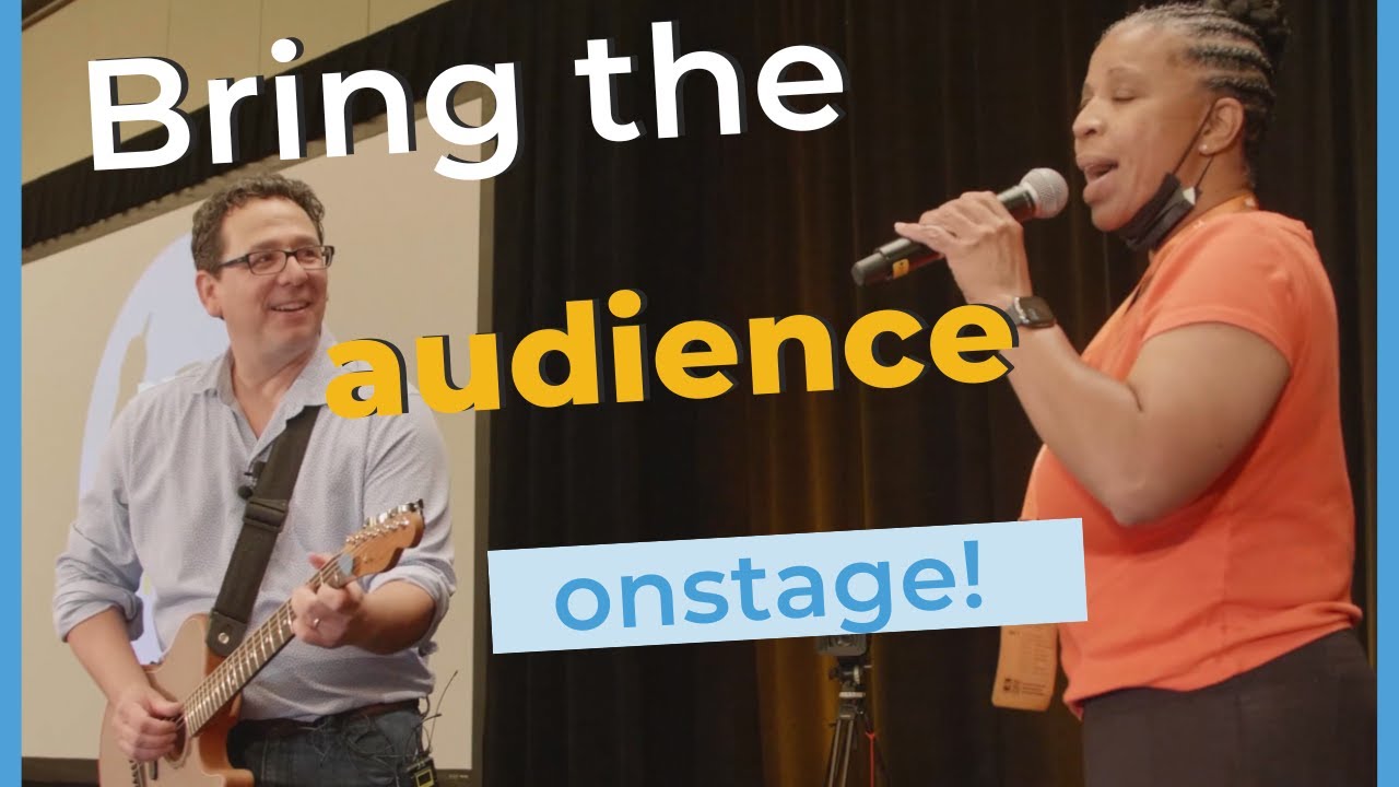 How Rick Lozano engages the audience during his keynotes YouTube