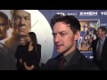 X Men  Days of Future Past  James McAvoy New York Premiere Interview