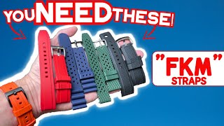 What are FKM Rubber Straps??? | Best Rubber Watch Straps Available???