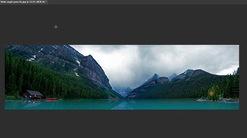 Wide Angle Edge Distortion Fix in Photoshop