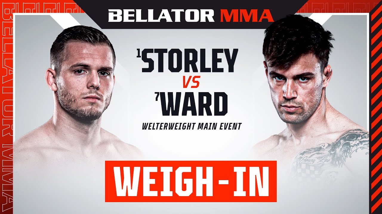 Weigh Ins - Bellator 298 Storley vs