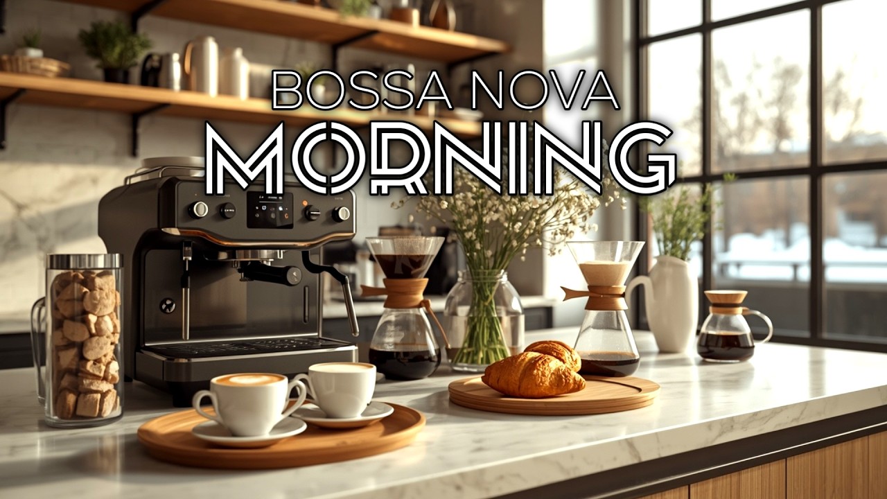 Relaxing Bossa Nova Coffee Jazz ☕ Warm Morning Beats for Study, Work ...