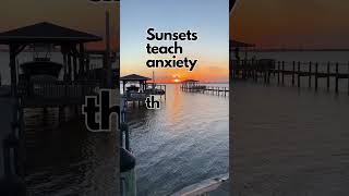 The Lesson of Sunsets on Anxiety 🌅 #meditation #innerpeace #sunset Profile