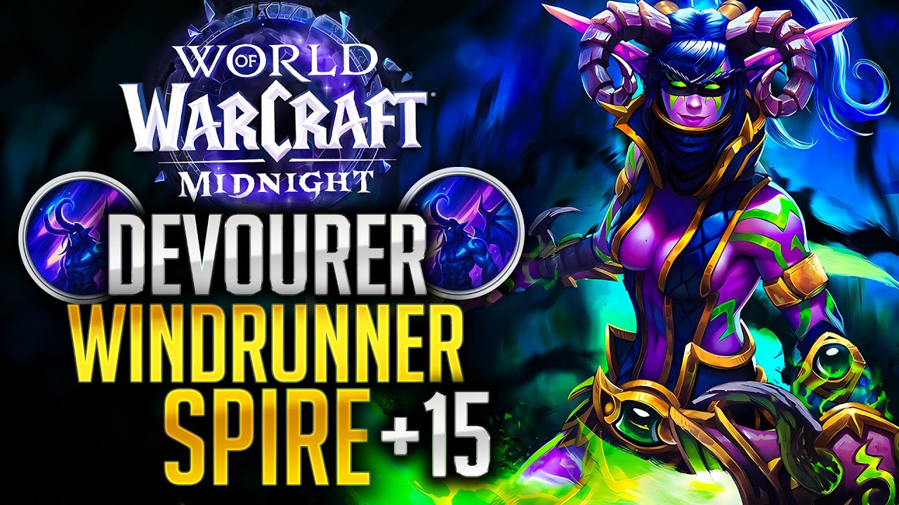 DEVOURER DH NEEDS A BUFF | +15 Windrunner Spire Mythic + | Midnight Beta