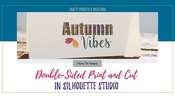 Double Sided Print and Cut