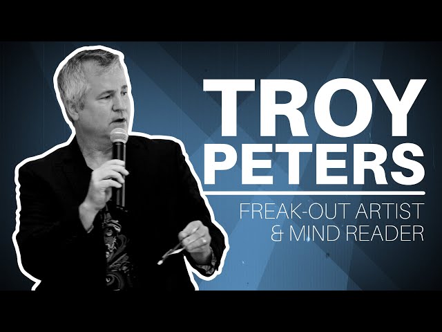 Troy Peters - Freak-out Artist and Mind Reader