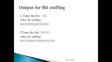 Expt1 CNLAB Character and Bit Stuffing Destuffing