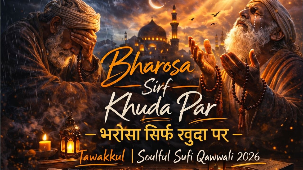 Bharosa Sirf Khuda Par | भरोसा सिर्फ खुदा पर | Tawakkul | Soulful Sufi Qawwali 2026