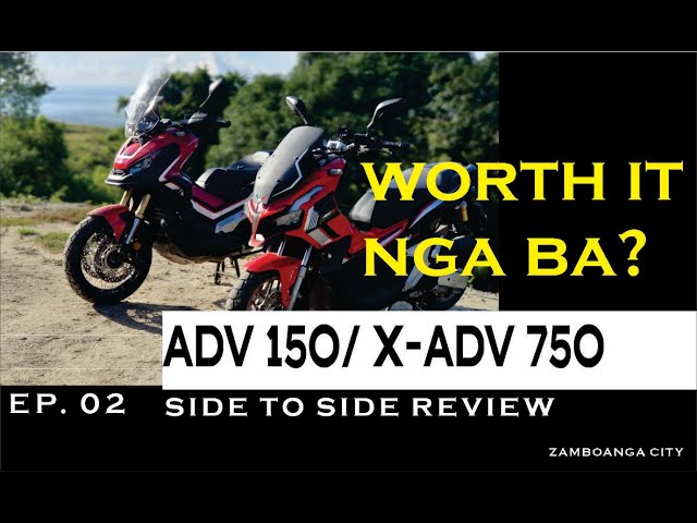 Adv 150 X Adv 750 Side To Side Test Drive And Honest Review Youtube