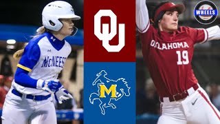 #1 Oklahoma vs McNeese Highlights (Game 2) | 2024 College Softball Highlights