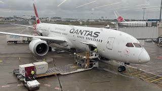 Qantas flight from Sydney-Perth-Rome direct August 2022 amazing flight