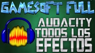 DESCARGAR AUDACITY 2.0.3 CON TODOS LOS PLUGINS Y EFECTOS